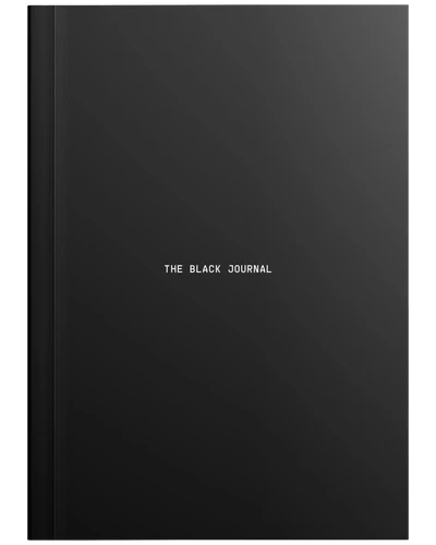The Black Journal by Stan Taylor — black 21-day shadow work and self-mastery journal