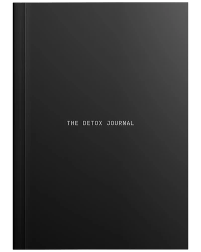 The Detox Journal by Stan Taylor — black journal to quit people-pleasing and build self-discipline