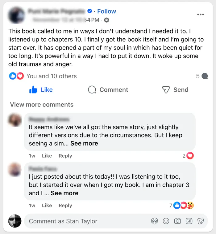 Reader review of The Black Book of Power by Stan Taylor
