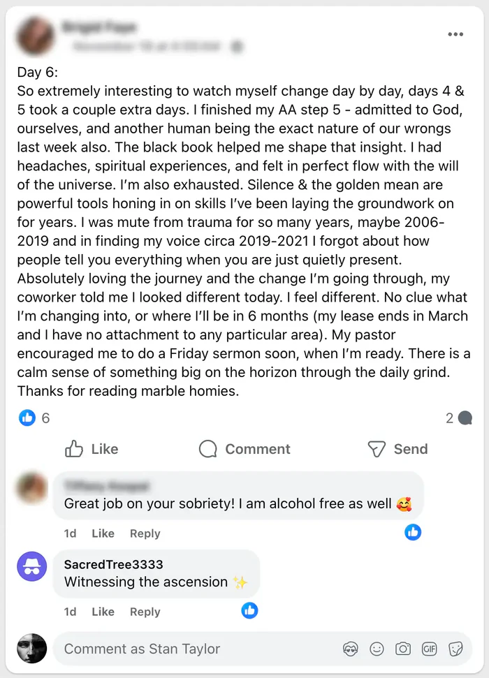 Reader review of The Black Book of Power by Stan Taylor